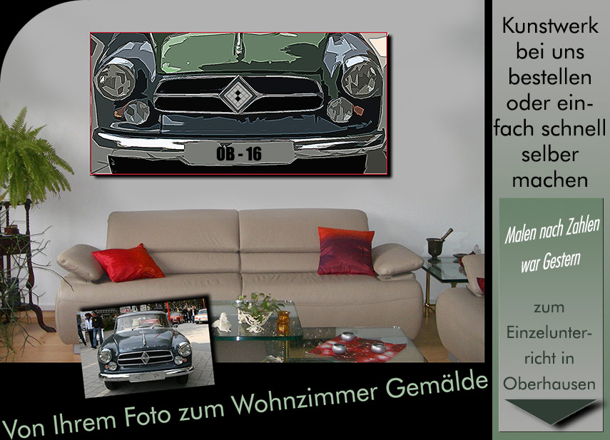 Fahrzeug malen lassen